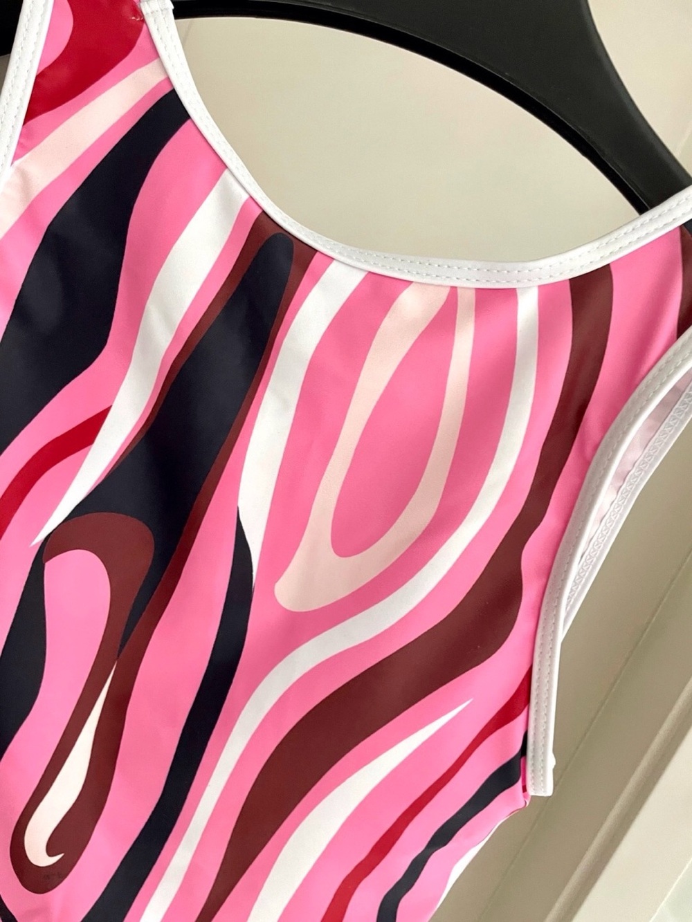 Emilio Pucci Pink Multicolor Swirl One-Piece Bikini Set - Picture 9 of 9